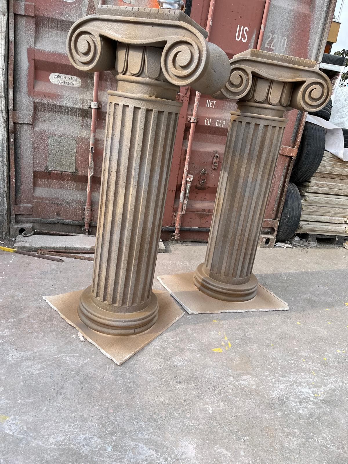 Classical decorative columns